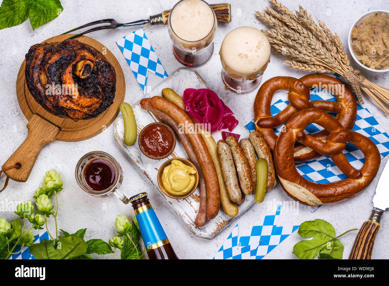 Traditional Oktoberfest Food