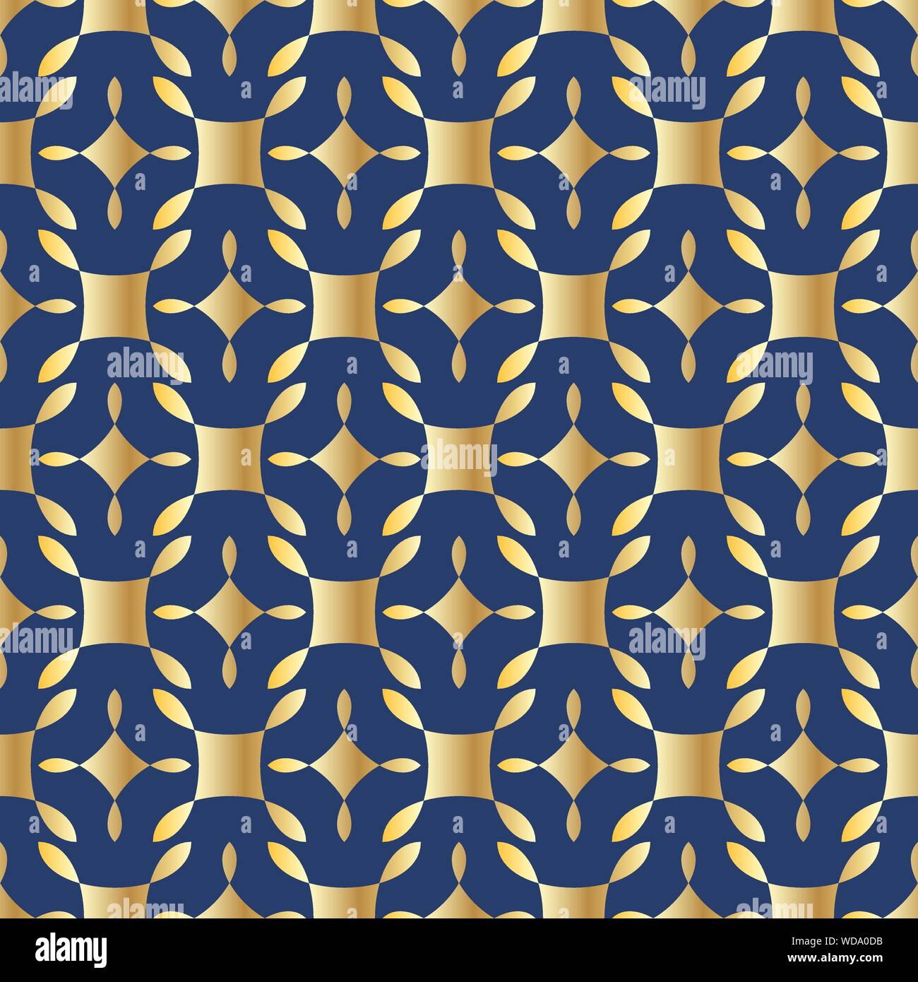 Seamless pattern with ordered arrangement of abstract geometric shapes ...