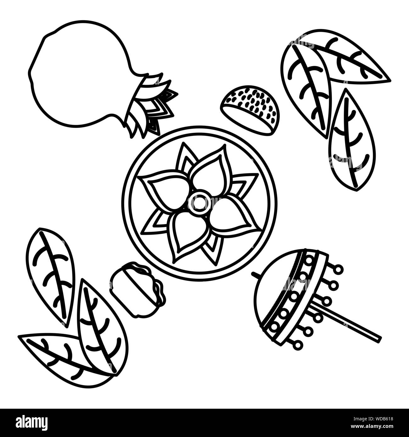 India Onam Festival Black and White Stock Photos Images - Alamy