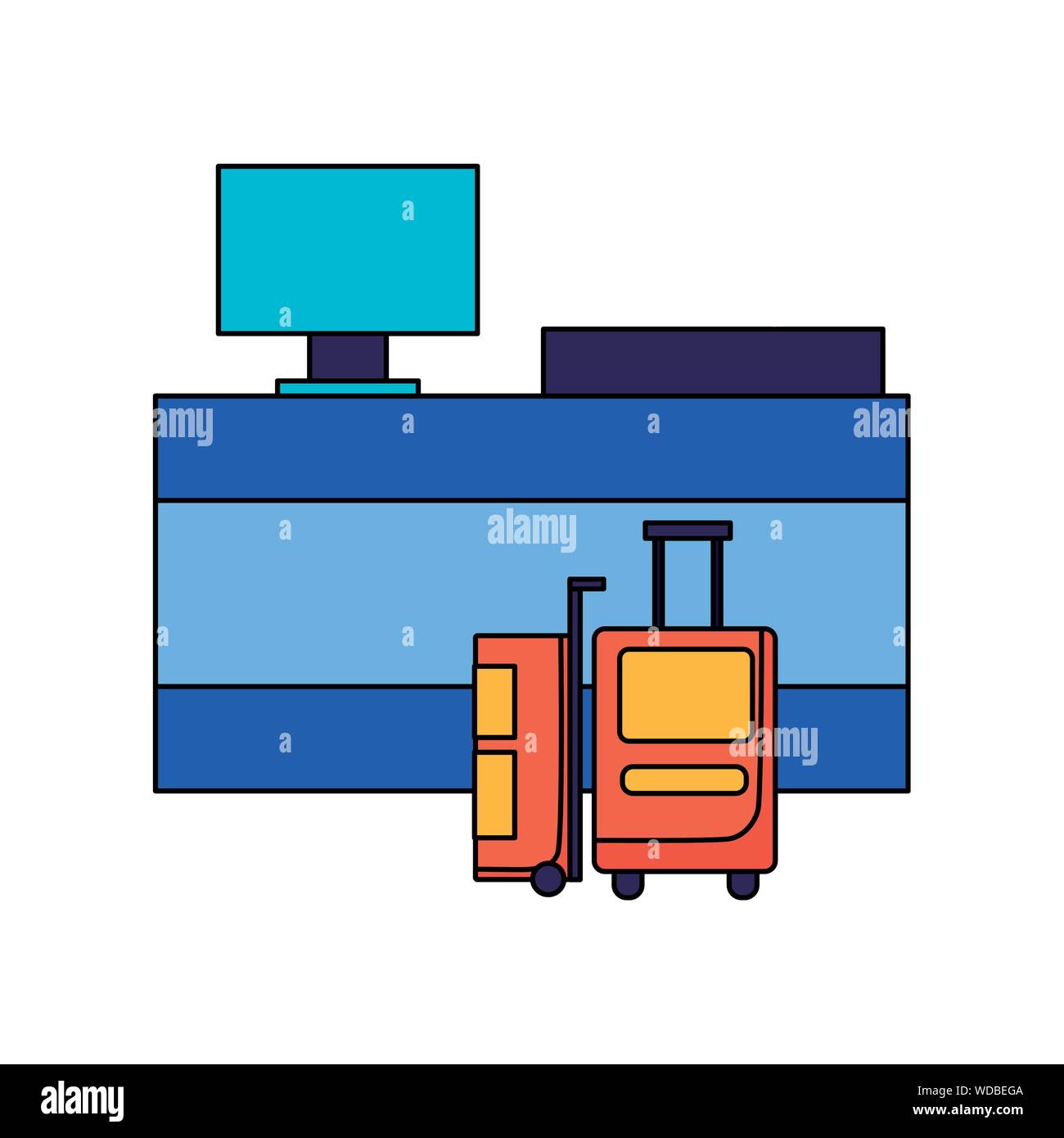 Isolated bags for travel design Stock Vector Image & Art Alamy