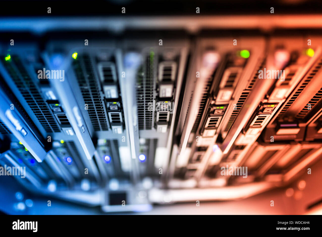 Close-up Of Illuminated Inlets Stock Photo