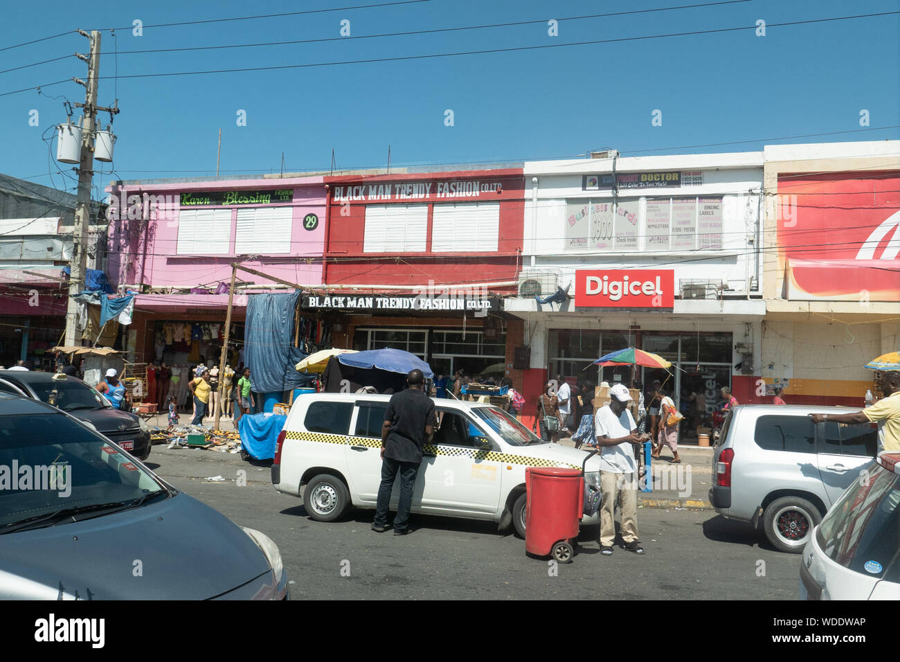 Street scene jamaica hires stock photography and images Alamy