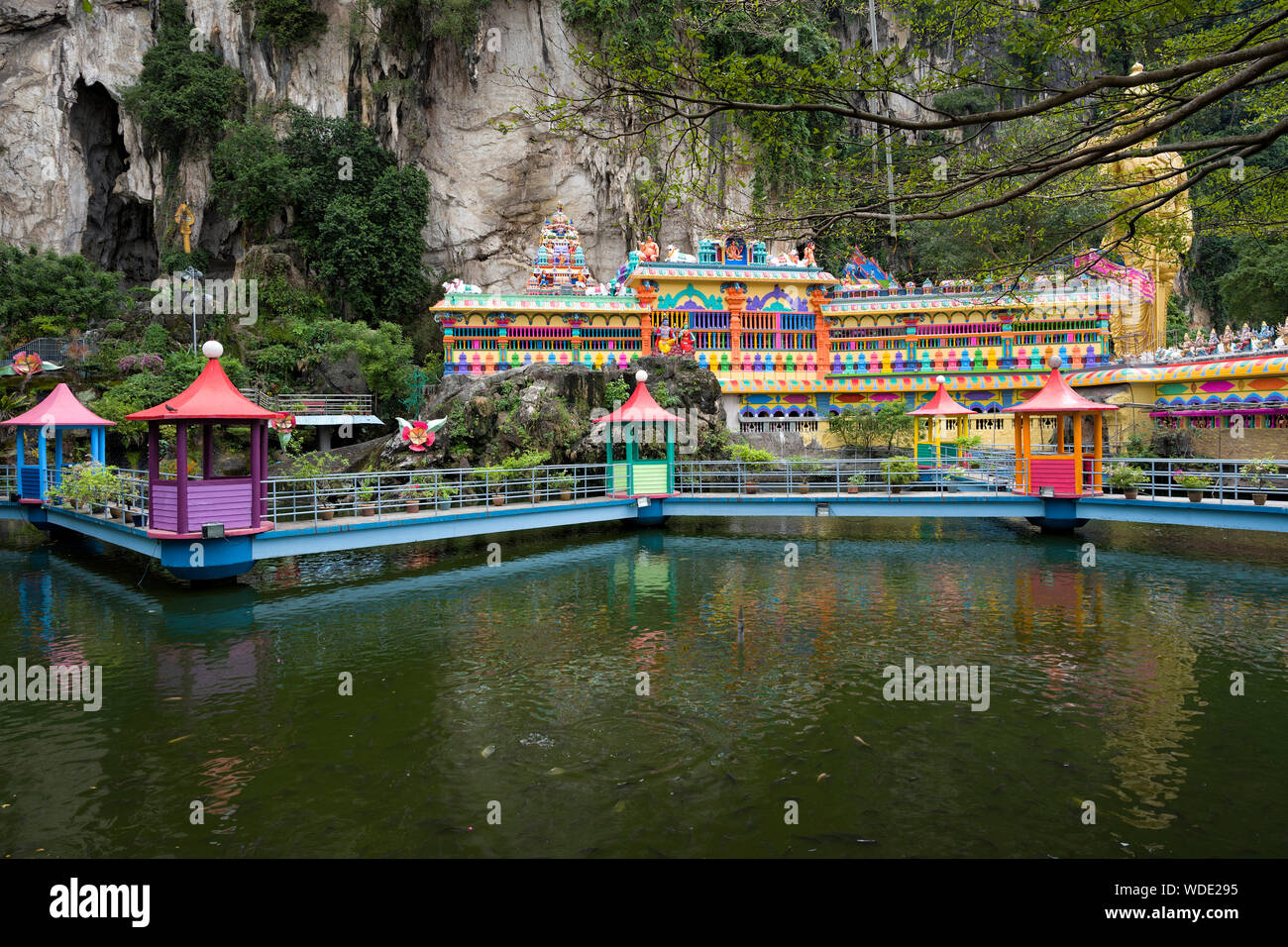 New iconic look with colorful Batu Caves Temple become a new 