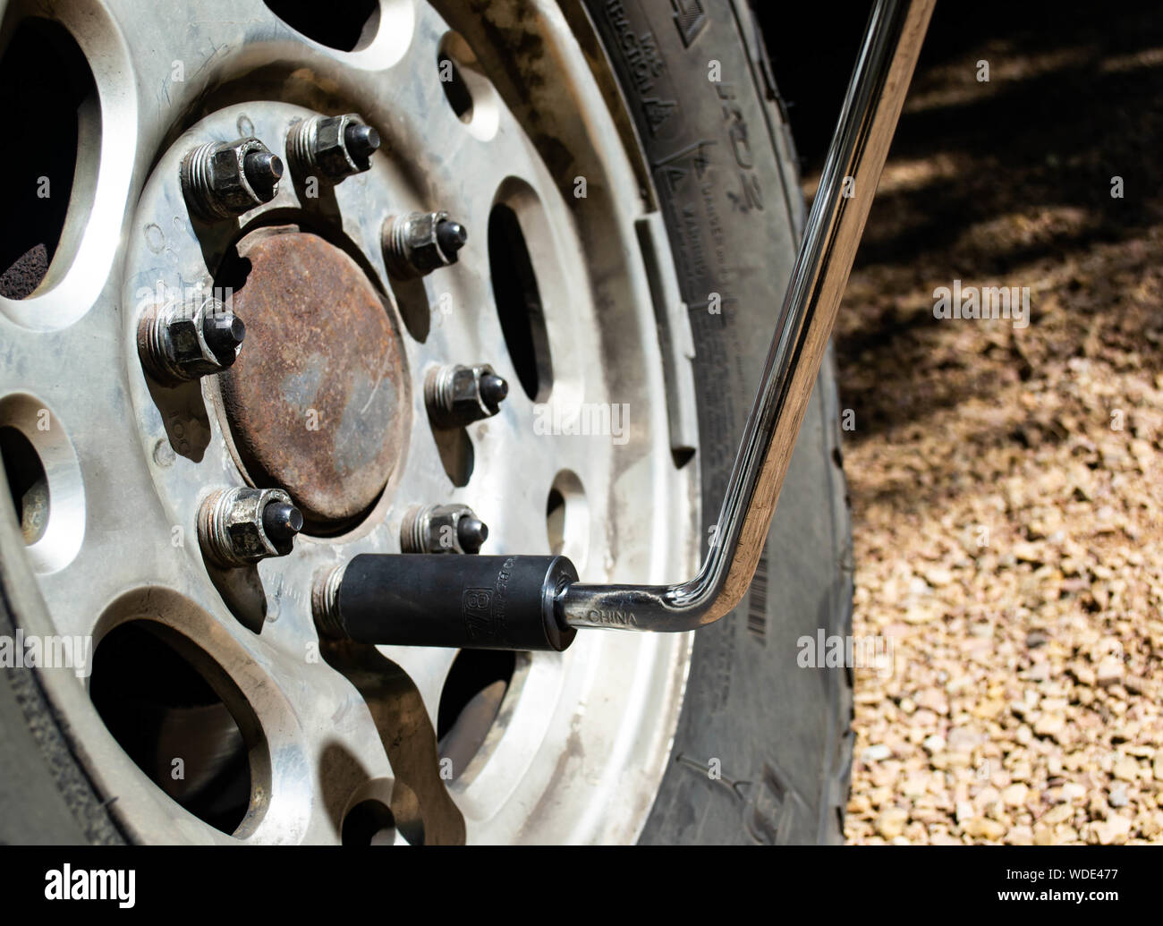 Car hub nut hires stock photography and images Alamy