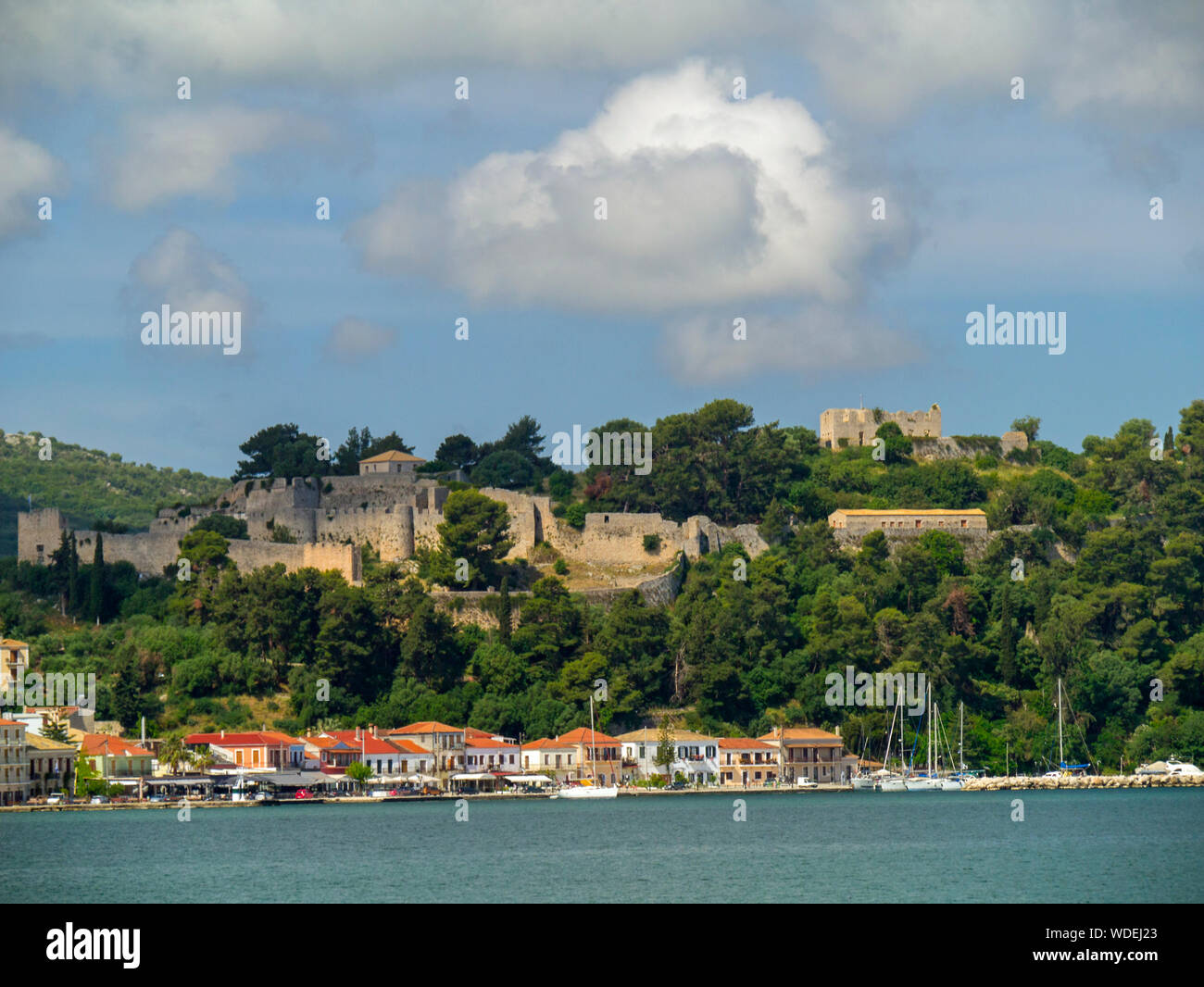 Vonitsa Coastal fortress overlooks hi-res stock photography and images - Alamy