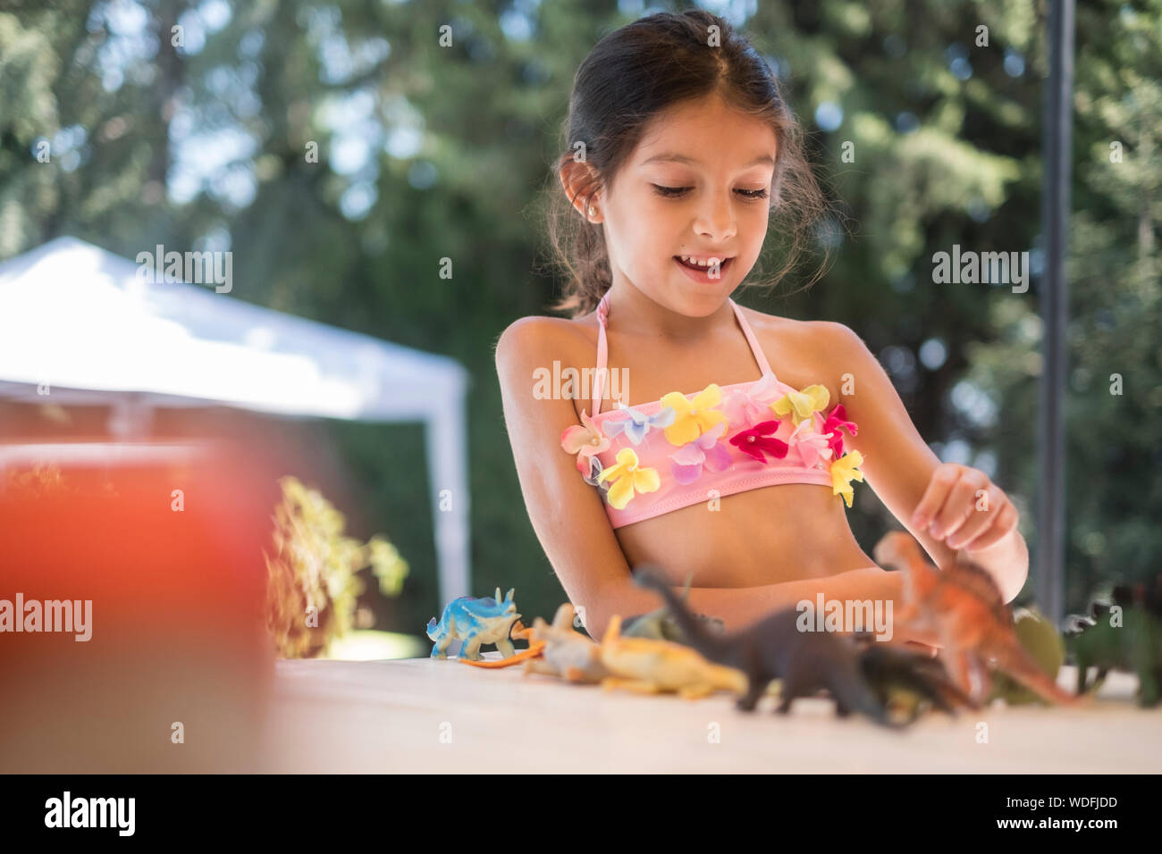 One Girl Child Bikini High Resolution Stock Photography and Images - Alamy