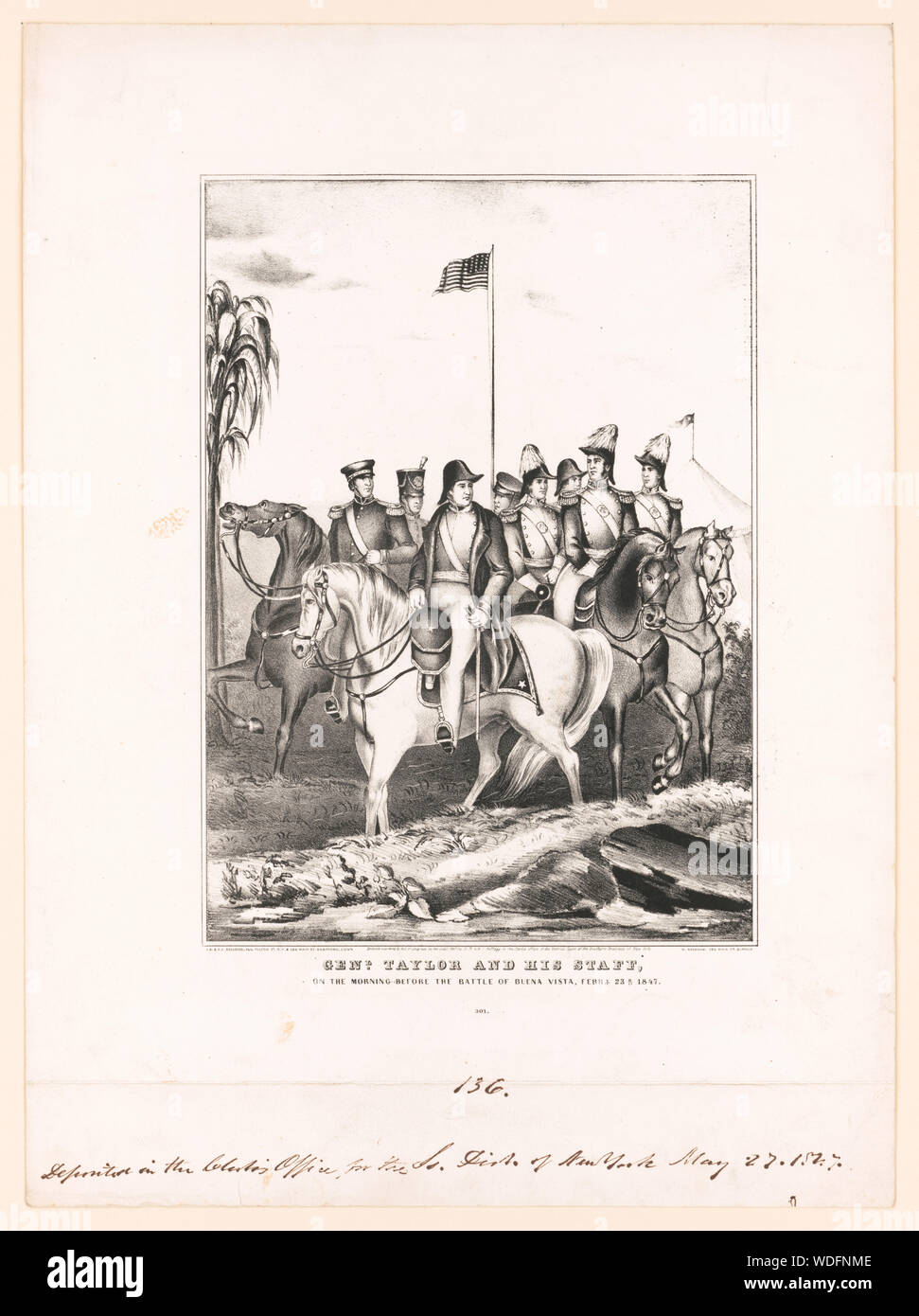 Mexican american war battle buena vista hi-res stock photography and ...