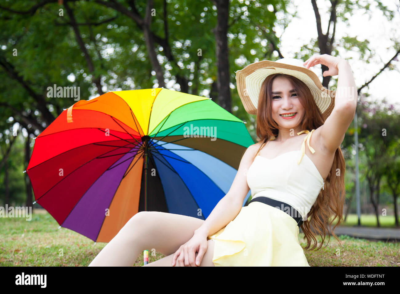 patriotic umbrella hat