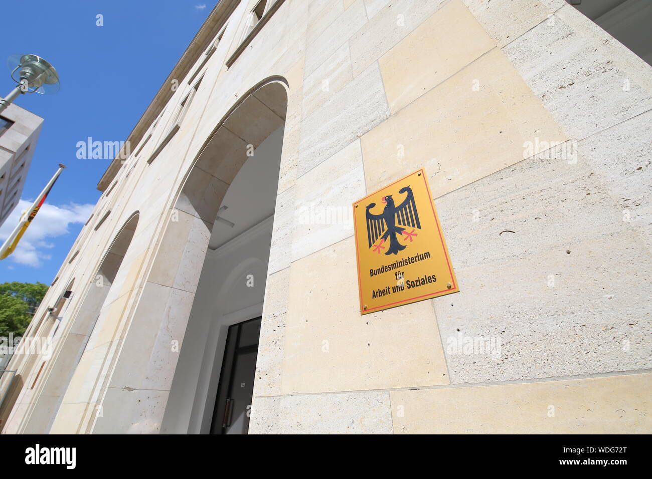 Ministry of Labour and Social Affairs Berlin Germany Stock Photo Alamy
