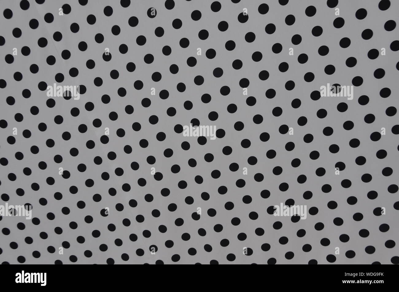 Detail Shot Of Black Dots Stock Photo
