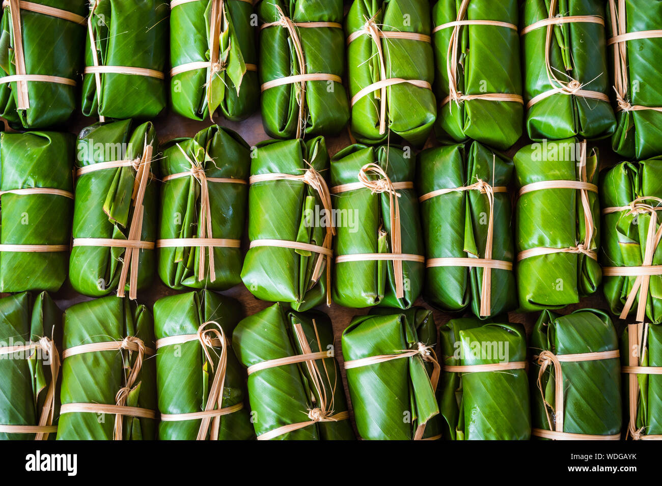 Banana leaves wrapped hires stock photography and images Alamy