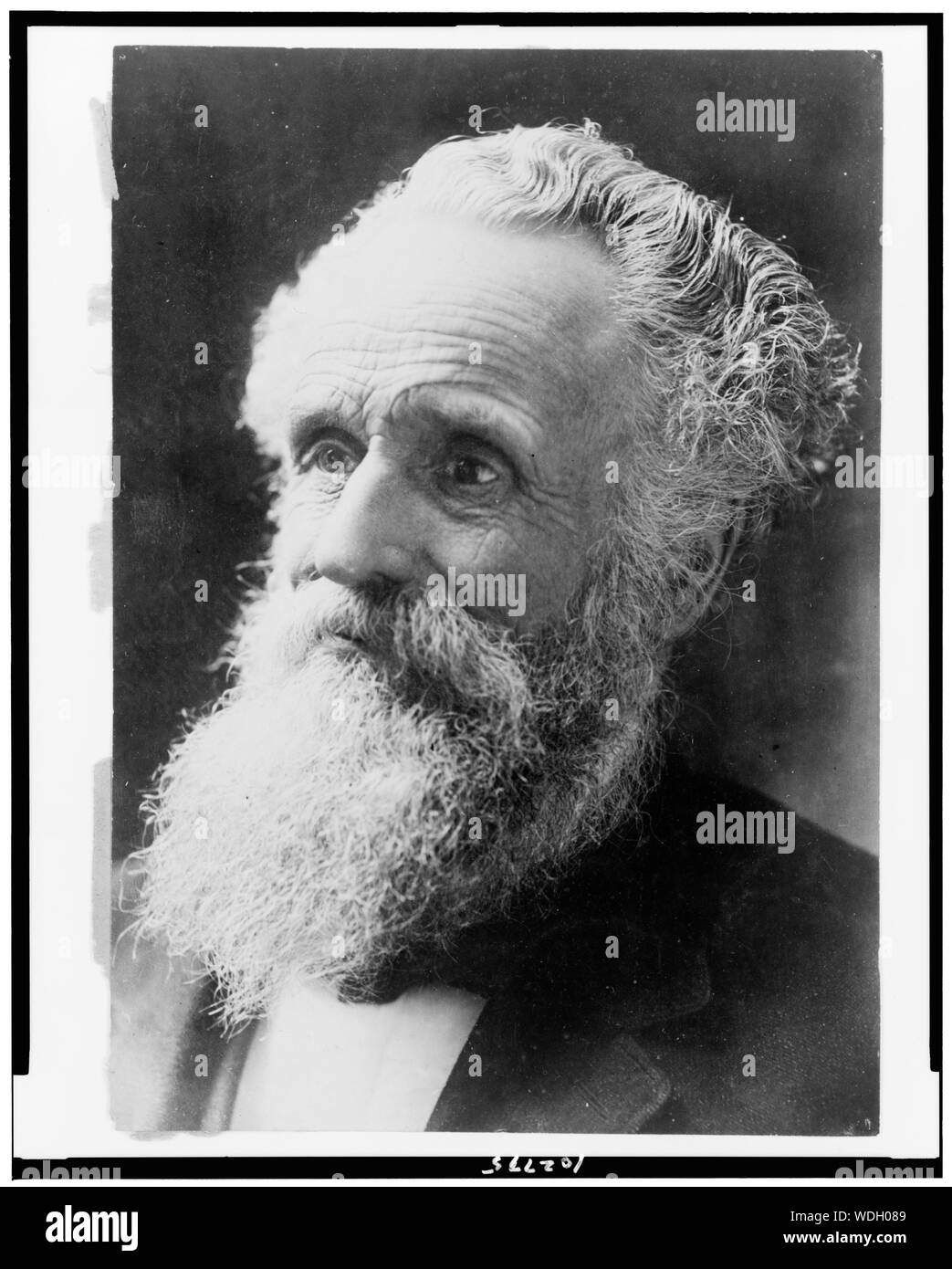 George W. Glover, Mary Baker Eddy's son, head-and-shoulders portrait, facing left Abstract/medium: 1 photographic print. Stock Photo