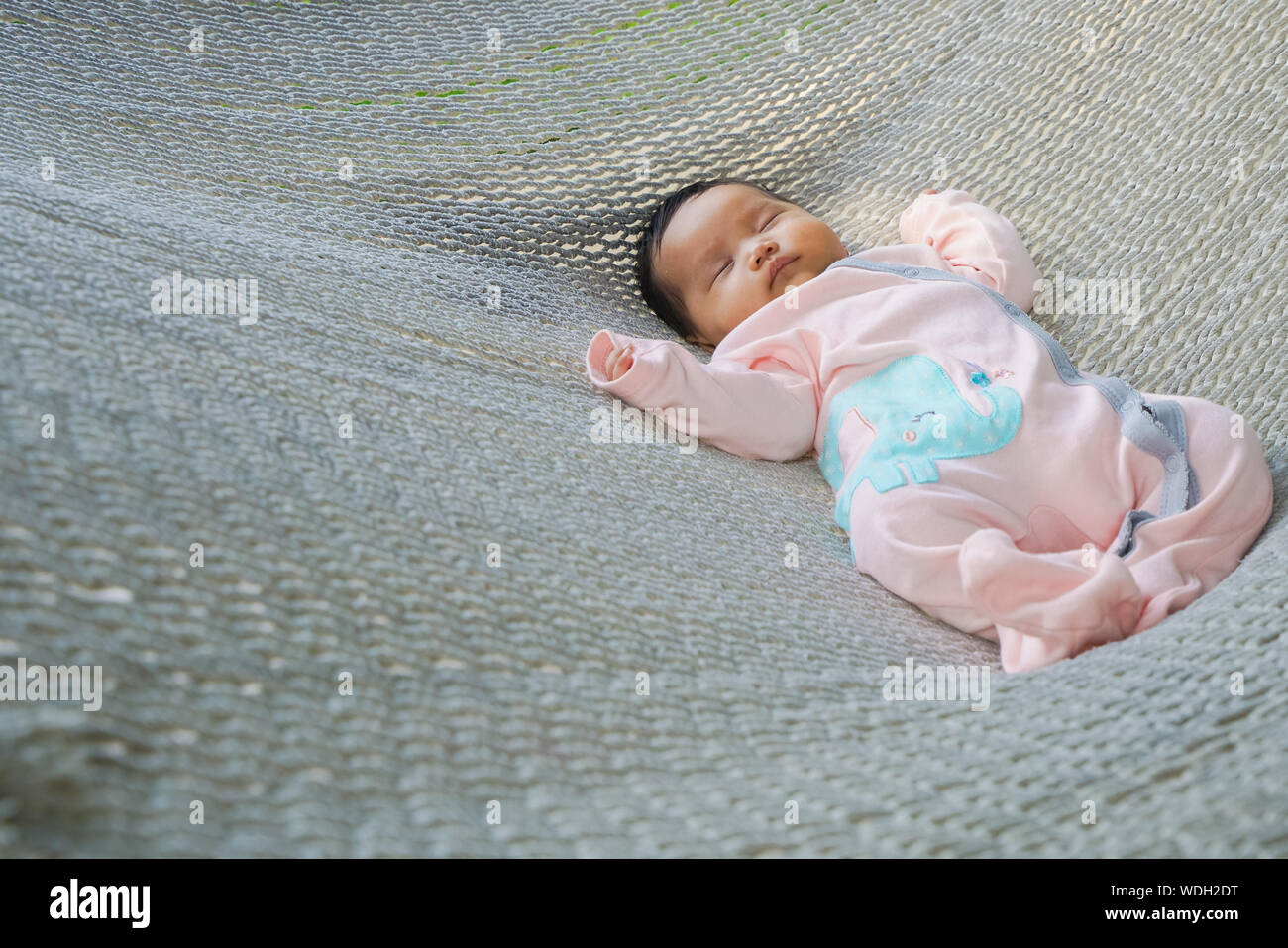 Baby sleeping in hammock hires stock photography and images Alamy