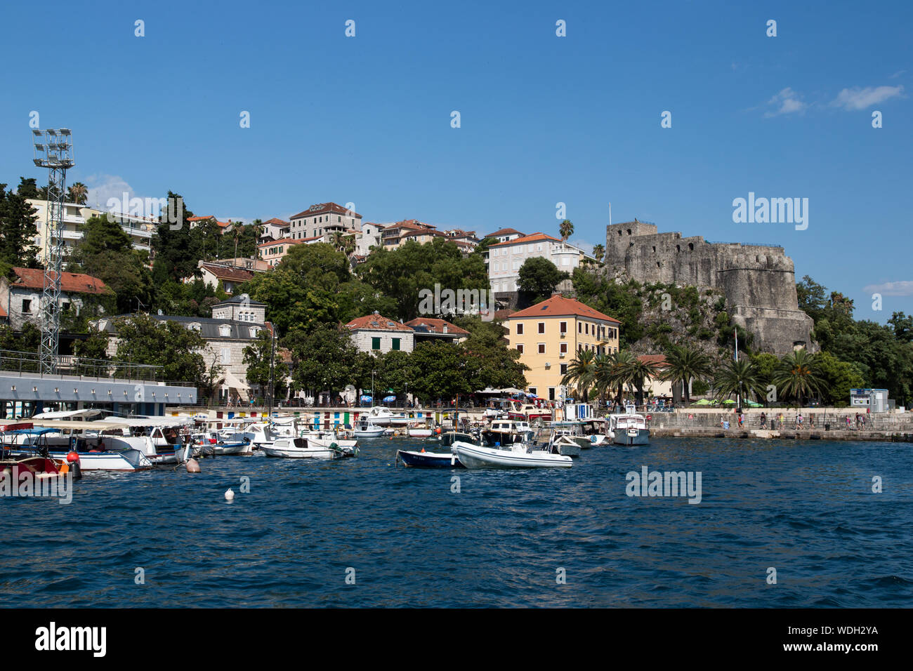 Fort Mare Herceg Novi In Montenegro Stock Photo Alamy