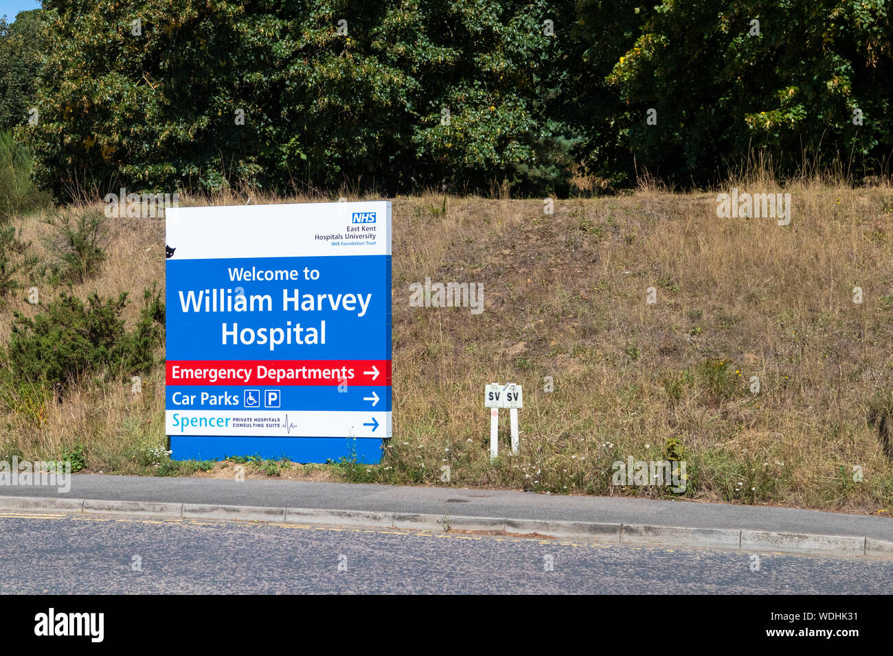 William harvey hospital, ashford, kent, uk Stock Photo Alamy