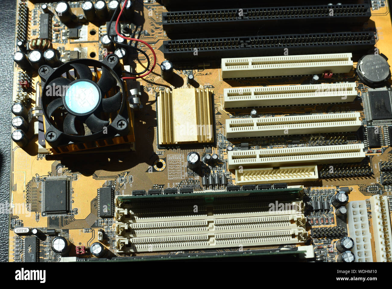 Computer Circuit Board Stock Photo