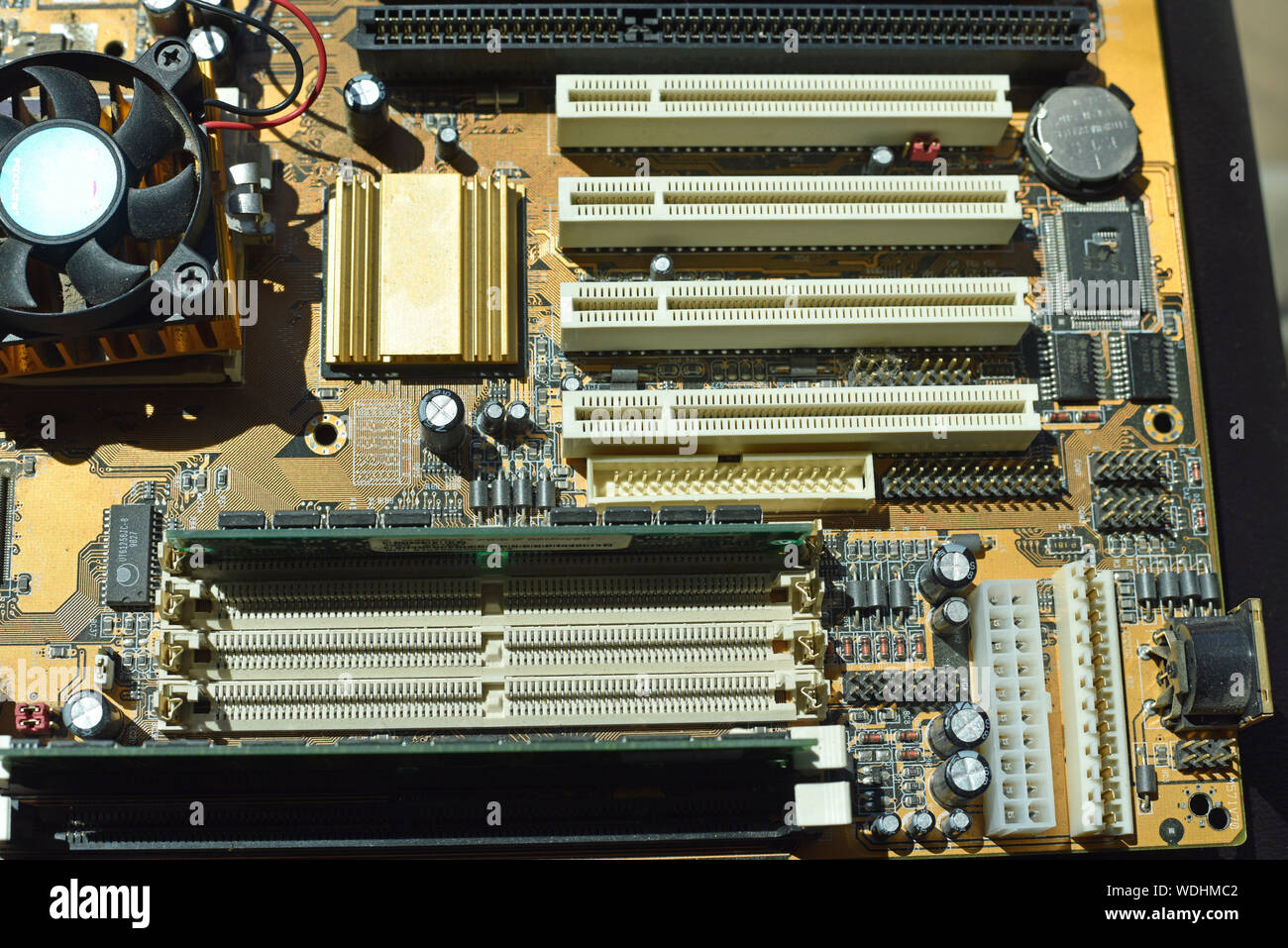 Computer Circuit Board Stock Photo