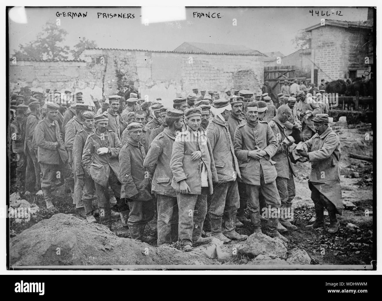 Prisoners captured in france Black and White Stock Photos & Images - Alamy