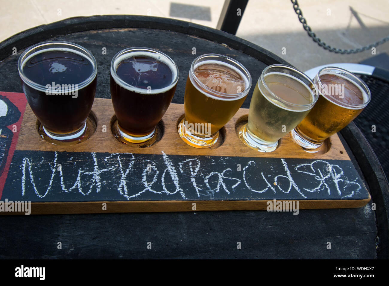 Local Beer in Halifax Nova Scotia Canada Stock Photo Alamy