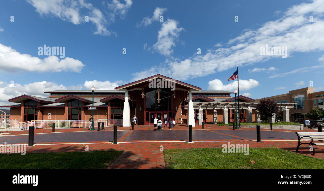 Germantown Library, Germantown, Maryland Stock Photo Alamy
