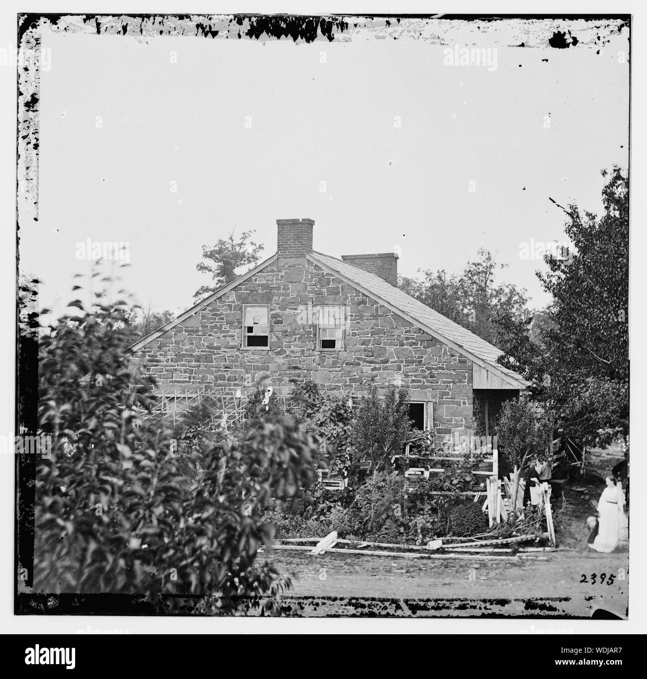 Gettysburg, Pa. Headquarters of Gen. Robert E. Lee on the Chambersburg