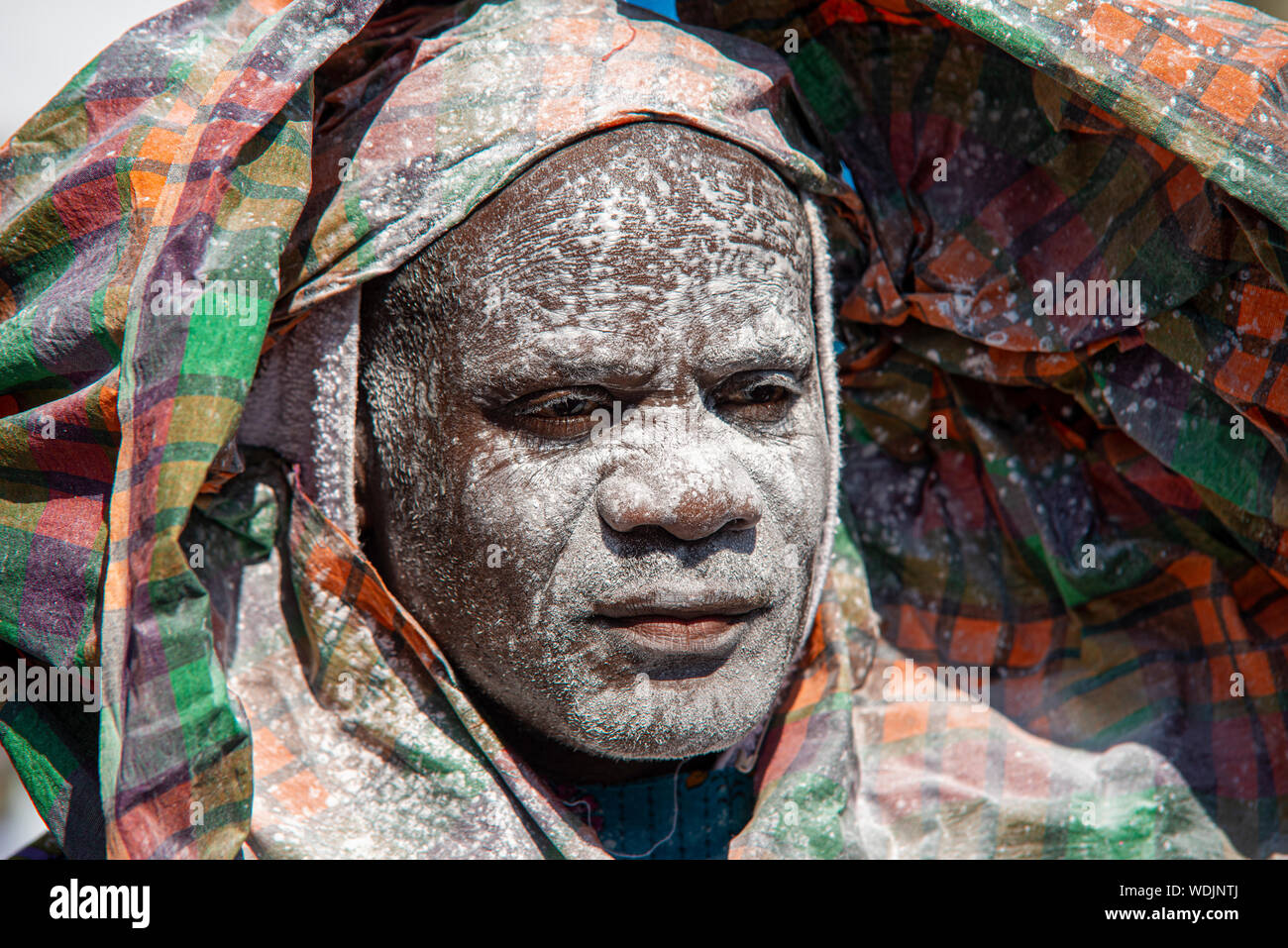 Powdered face hi-res stock photography and images - Alamy