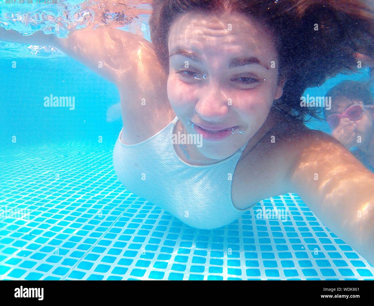Child mother swimming pool hires stock photography and images Alamy