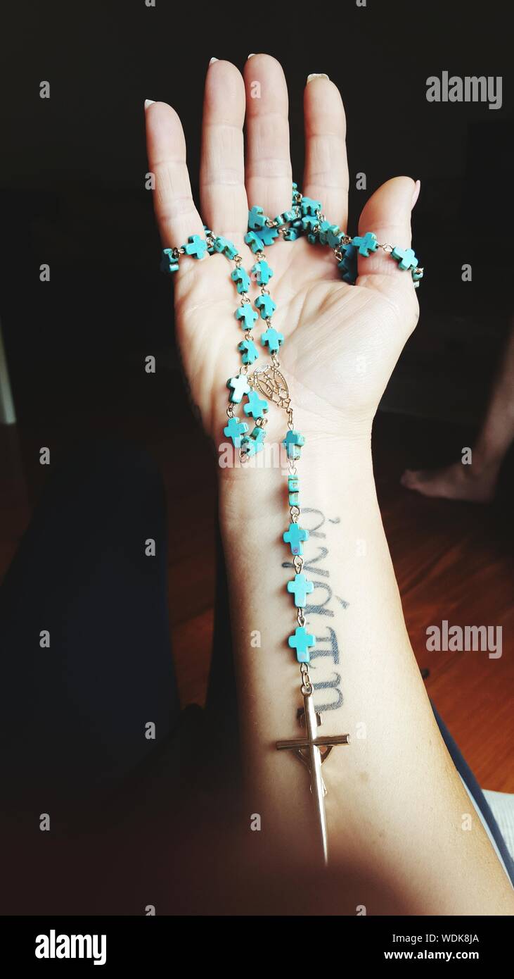 Rosary Tattoos  Ideas Meaning  Rosary Beads Tattoo Designs  Tattoo Me  Now