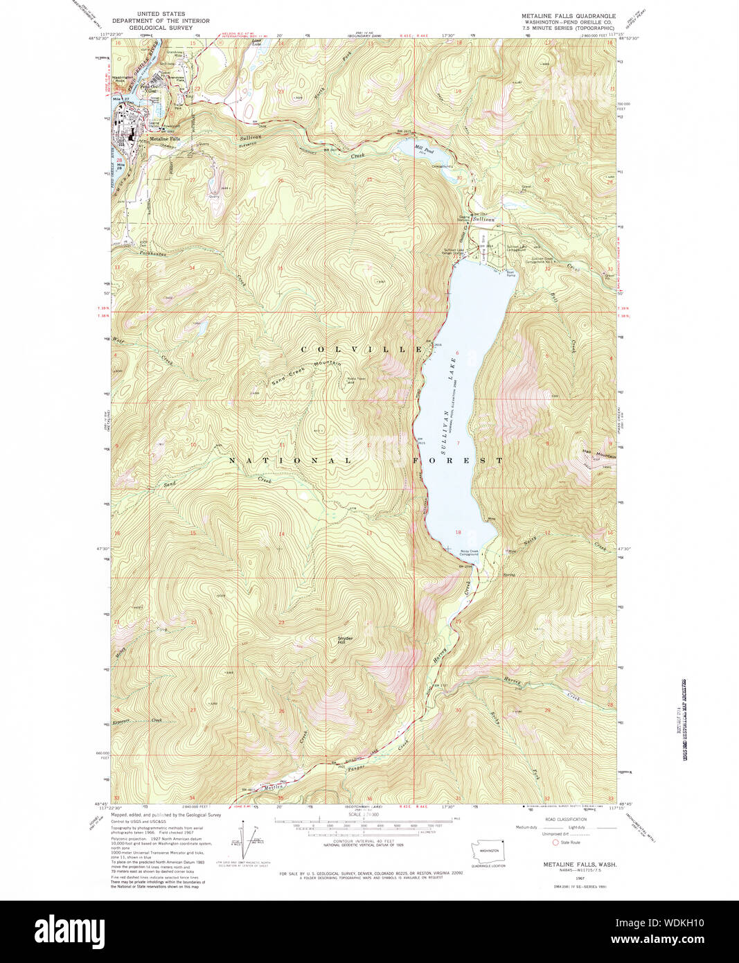 Metaline falls washington Cut Out Stock Images & Pictures Alamy