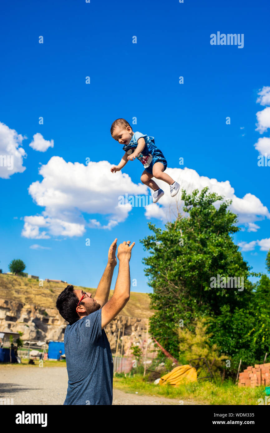 Child mid air hires stock photography and images Alamy