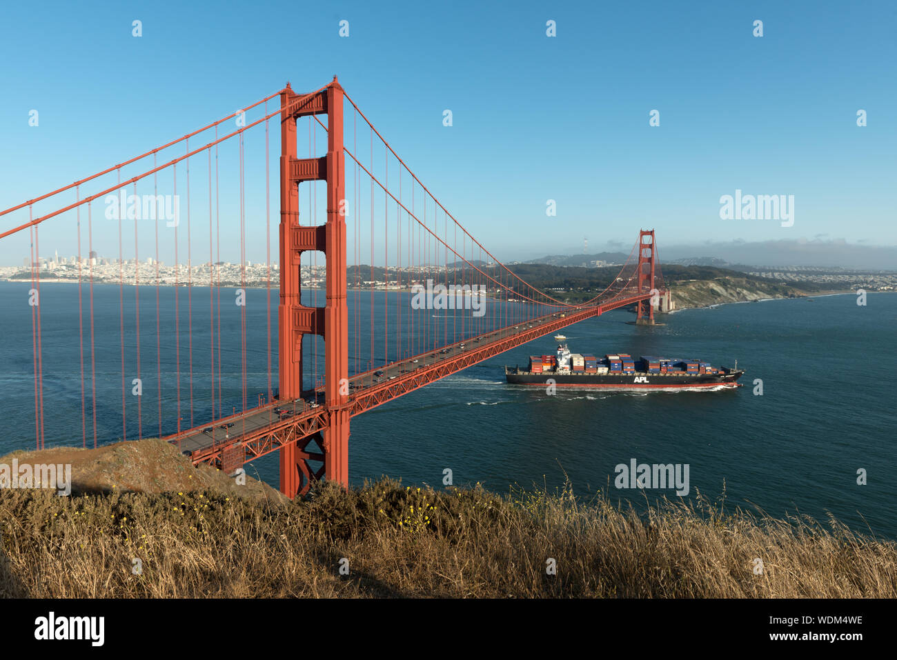 Golden gate bridge gateway san hi-res stock photography and images - Alamy