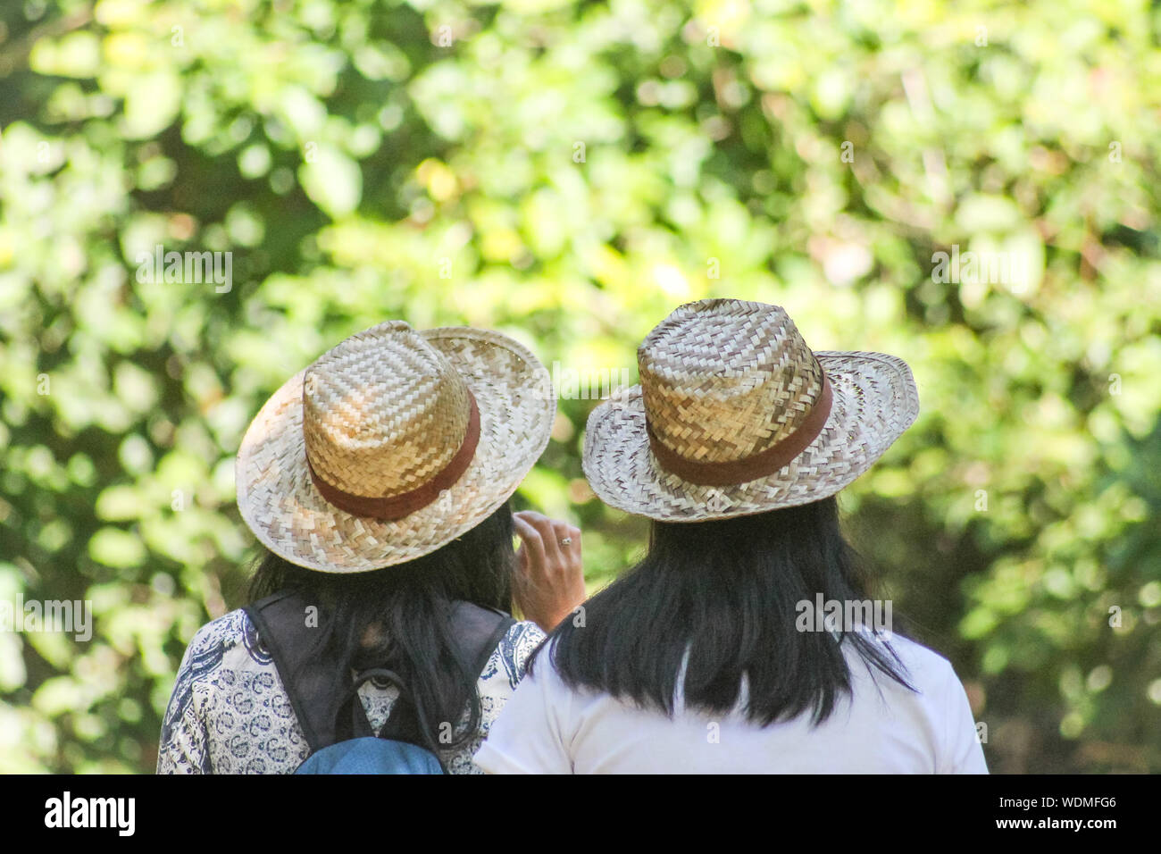 Women With Hat High Resolution Stock Photography and Images - Alamy