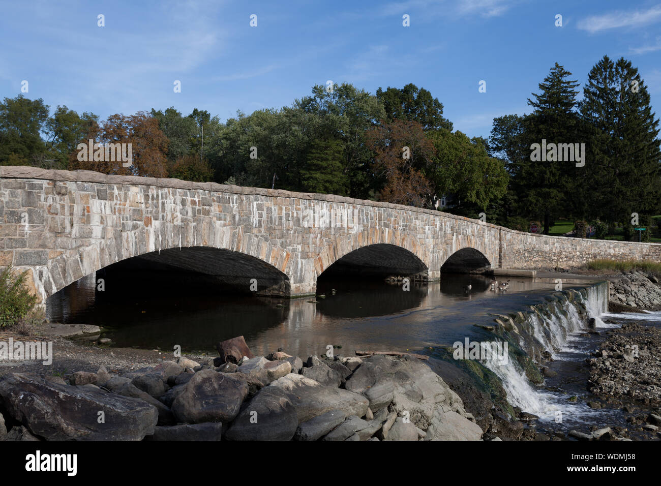 Gorham's Pond, Darien, Connecticut Stock Photo Alamy