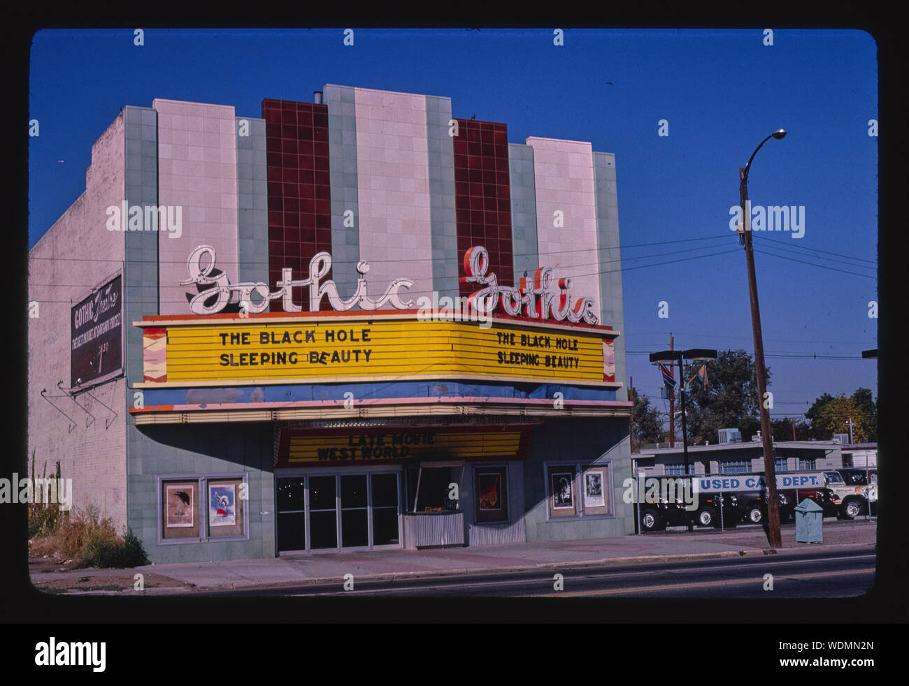 Gothic Theater, S. Broadway., Denver, Colorado Stock Photo - Alamy