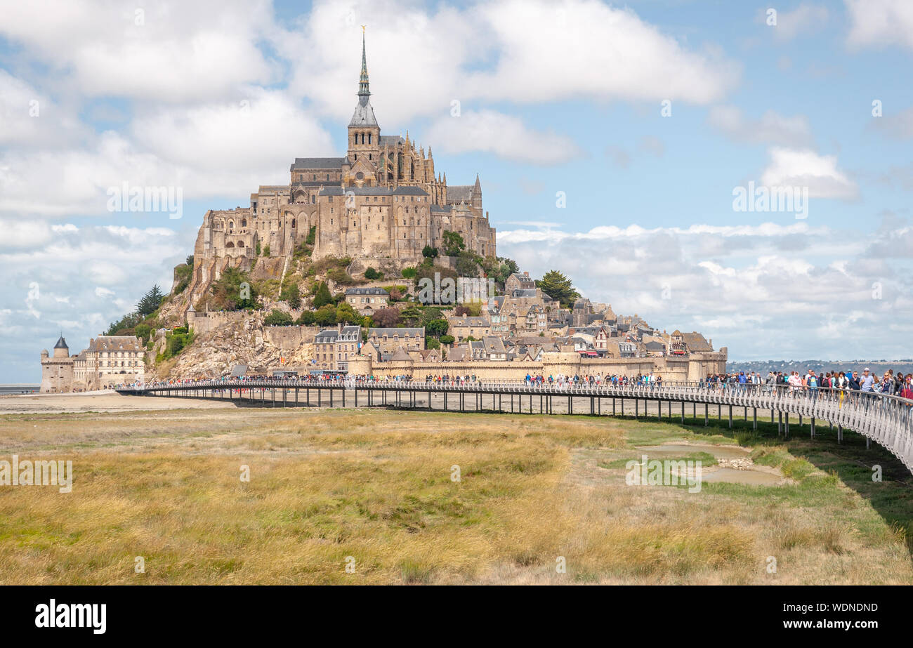 Mont Saint-Michel Stock Photo