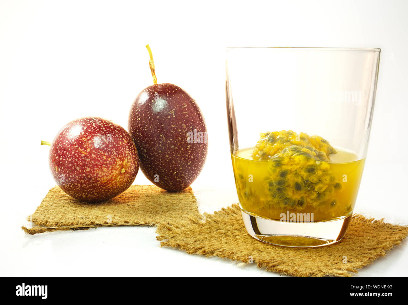 Passion Fruit Close Up High Resolution Stock Photography and Images - Alamy