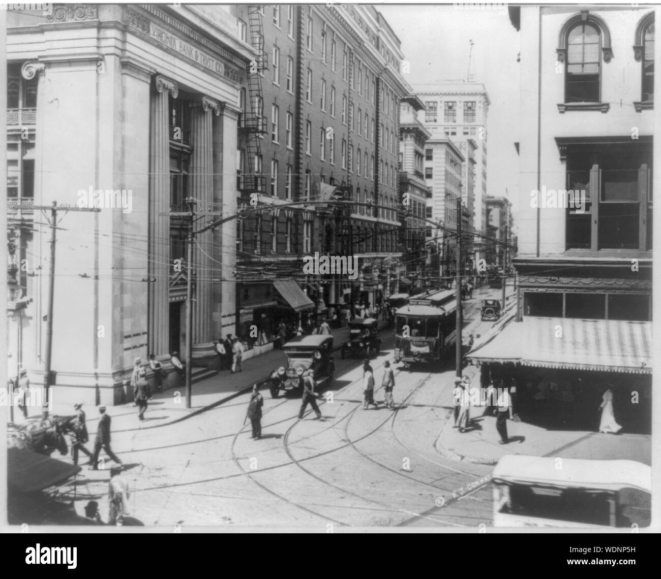Granby Street from the corner of Main Street, Norfolk, Va. Abstract/medium 1 photographic print