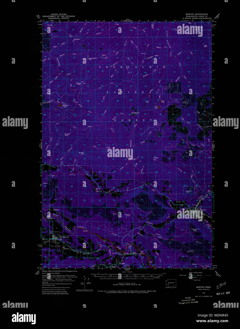 Map of morton washington hires stock photography and images Alamy