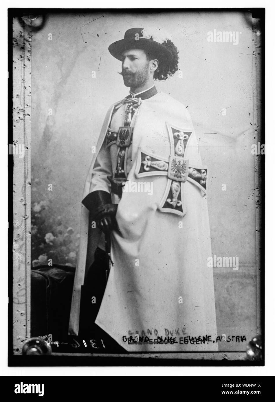 Grand Duke Eugene, Austria Abstract/medium: 1 negative : glass  5 x 7 in. or smaller. Stock Photo