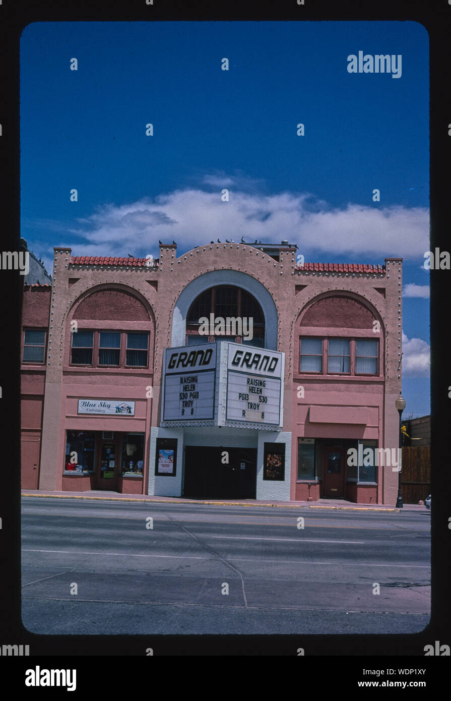 Grand Theater, Lander, Wyoming Stock Photo Alamy