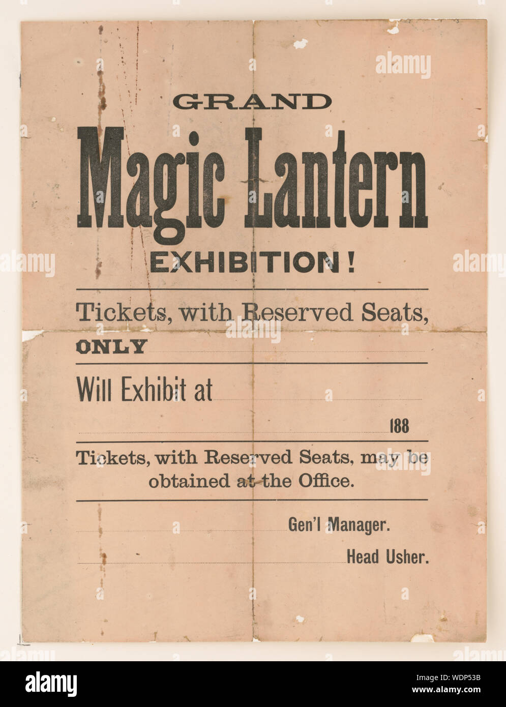 Magic lantern displays hi-res stock photography and images - Alamy