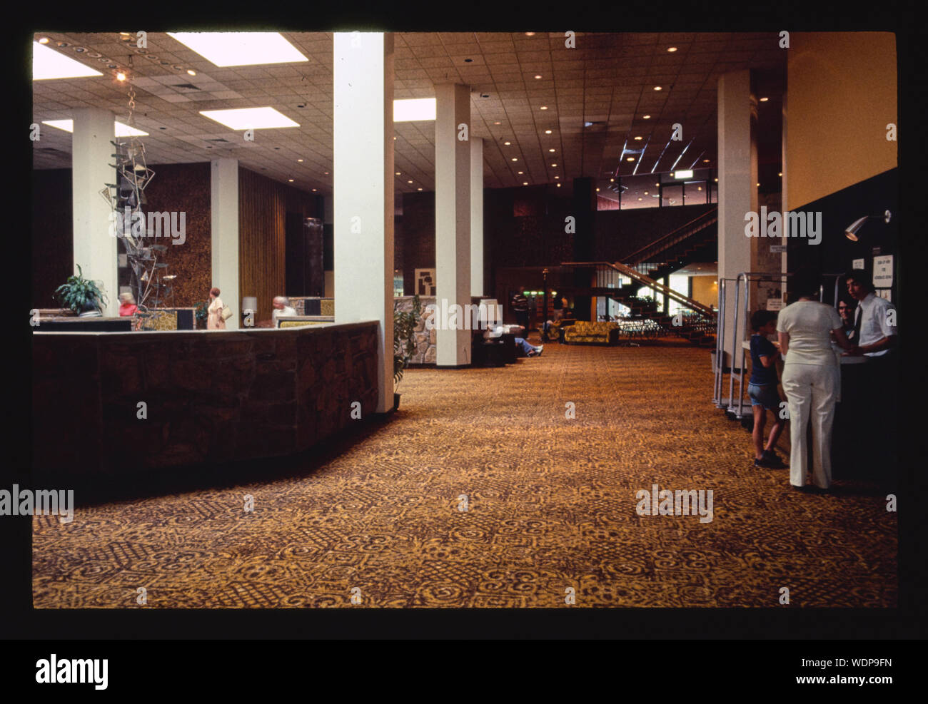 Granit main lobby, Kerhonkson, New York Stock Photo Alamy