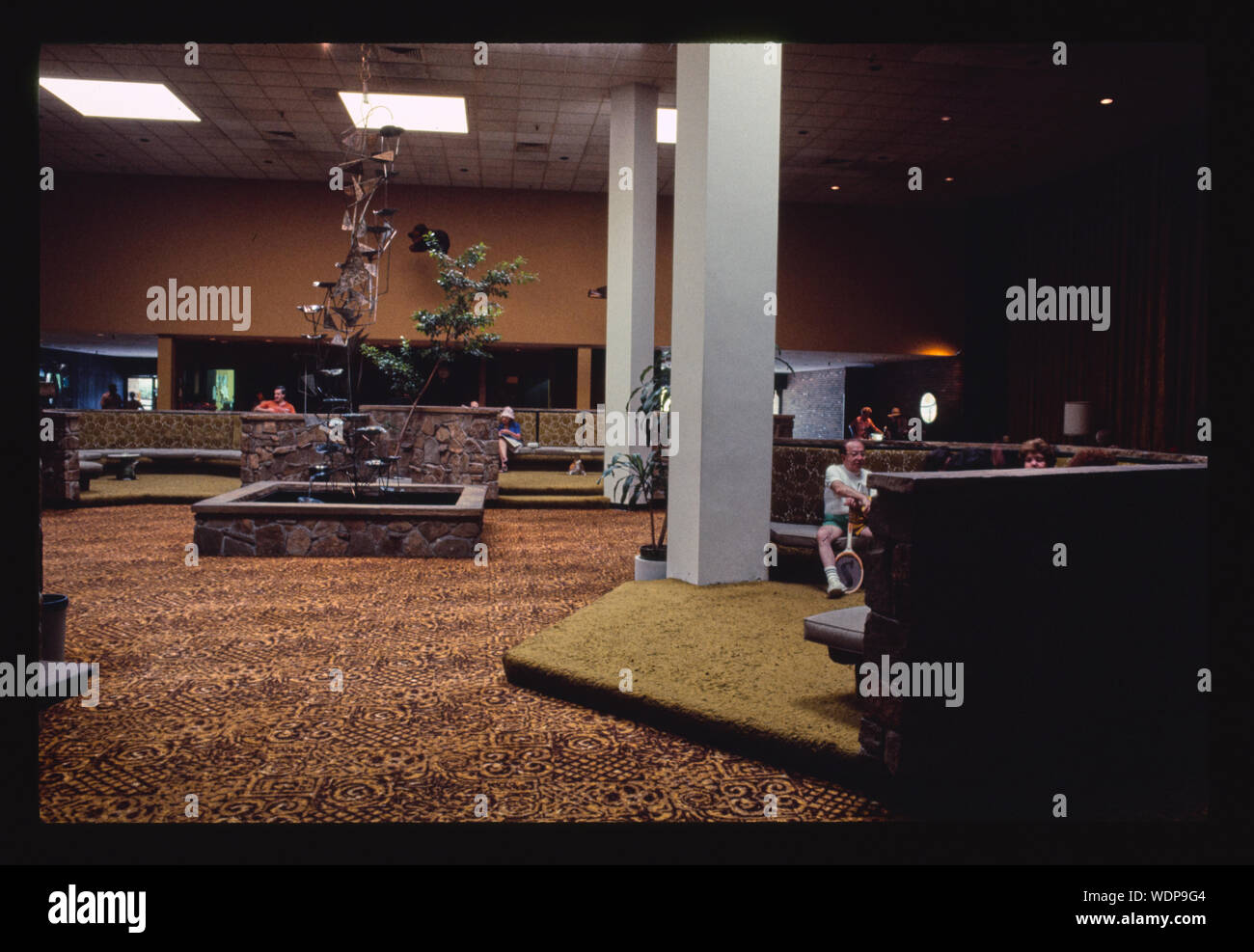 Granit main lobby, Kerhonkson, New York Stock Photo Alamy