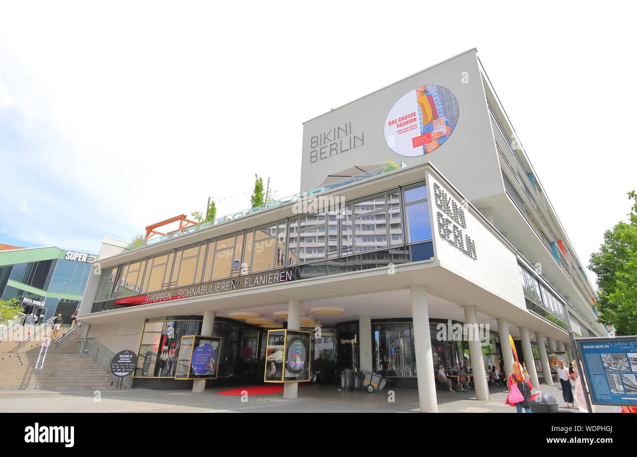 Bikini Berlin shopping mall Berlin Germany Stock Photo Alamy