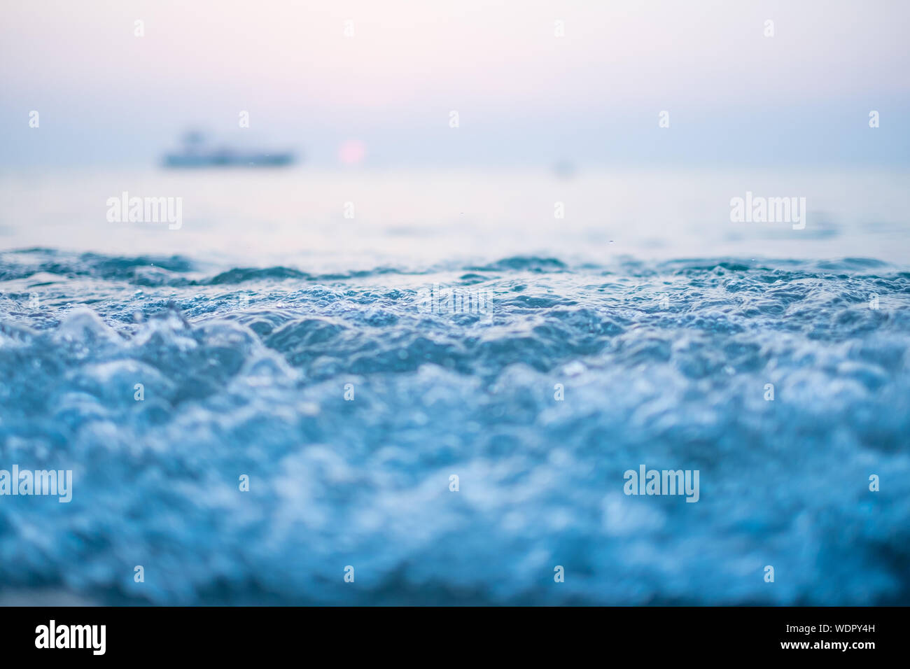 Small Ocean Wave Close Up Stock Photo Alamy