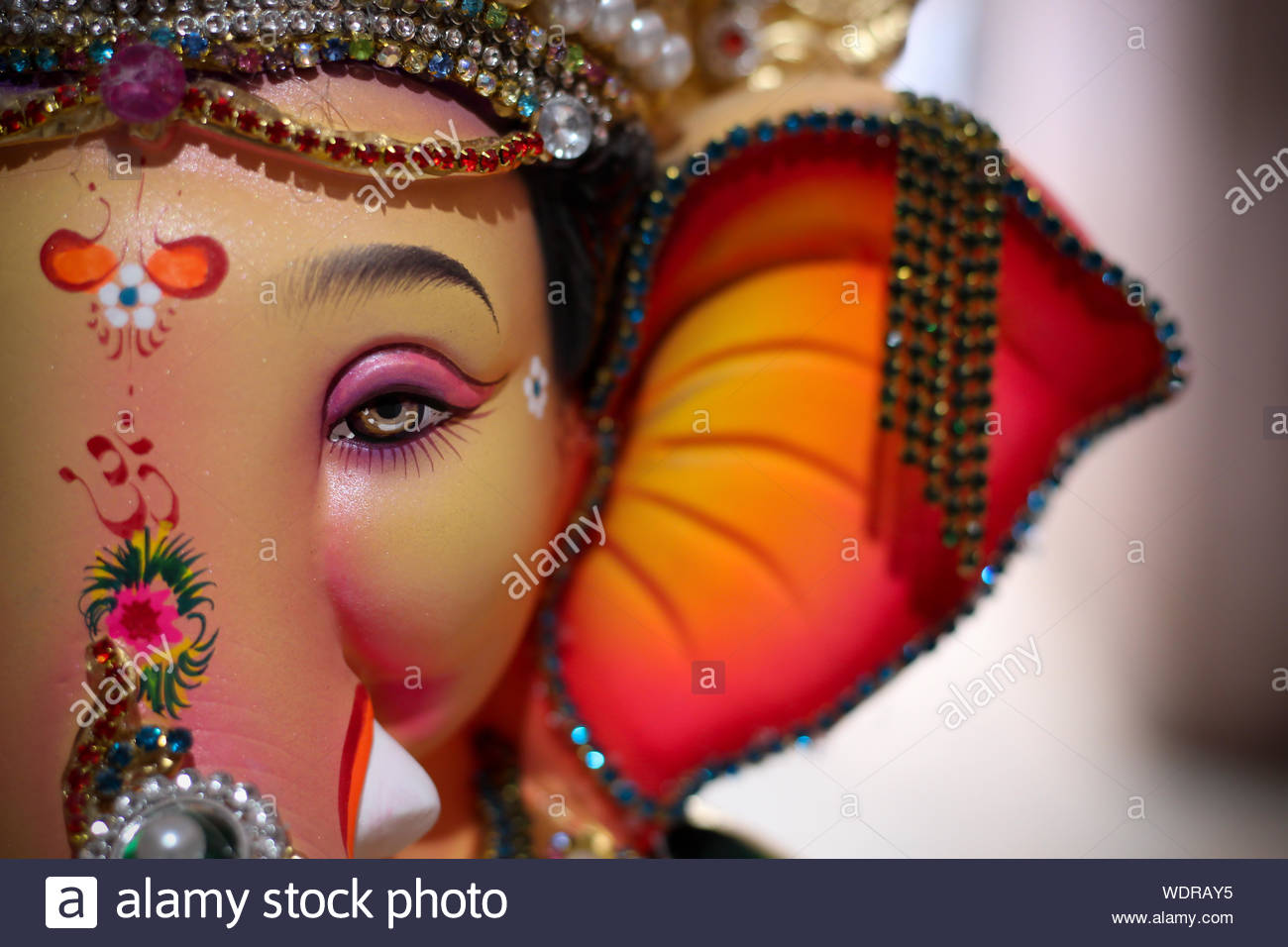 Ganesha Wallpaper Stock Photo 266659545 Alamy