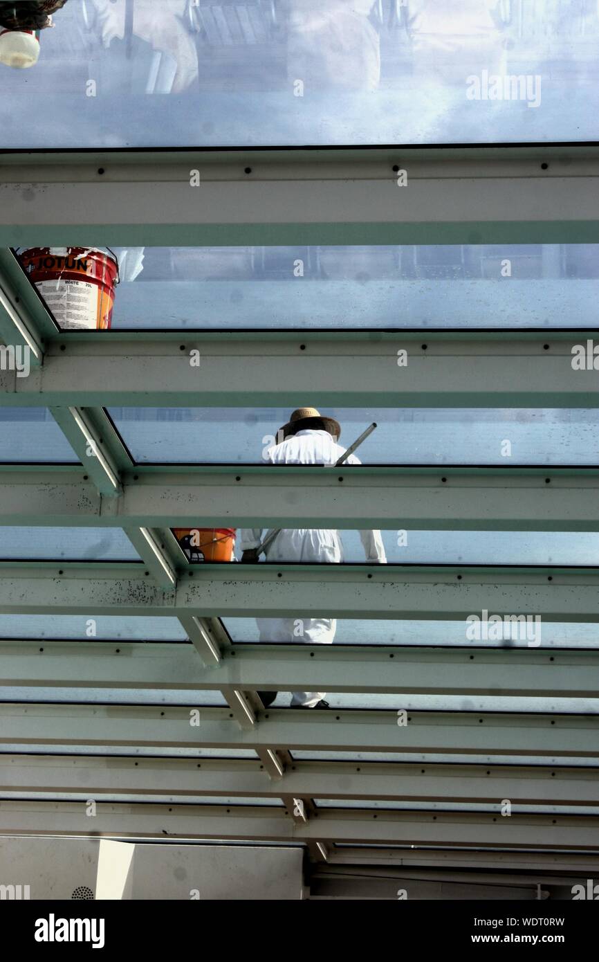 Walking On The Ceiling Stock Photos Walking On The Ceiling Stock