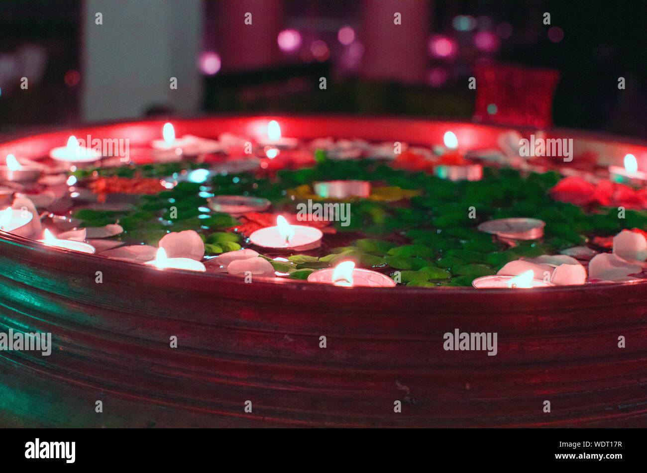 Candles floating on water hires stock photography and images Alamy