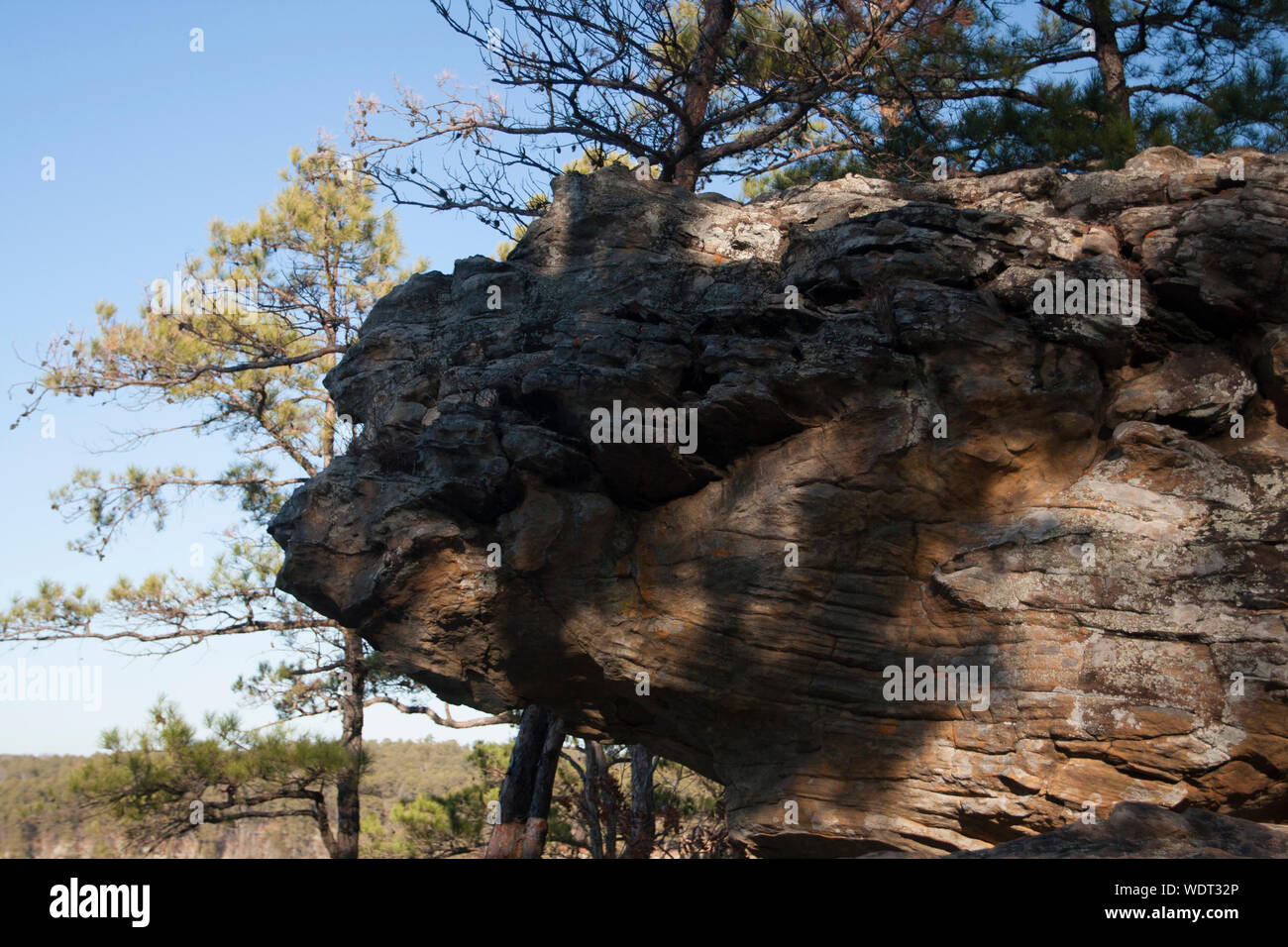 Rock Formations, Petit Jean State Park, Arkansas Stock Photo Alamy