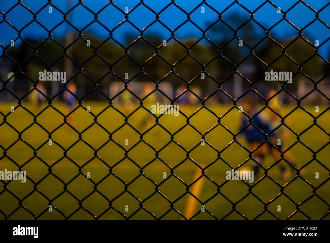 Fence on soccer field hires stock photography and images Alamy